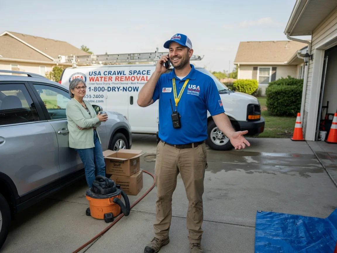 Crawl Space Water Removal Warner, OK FAQs